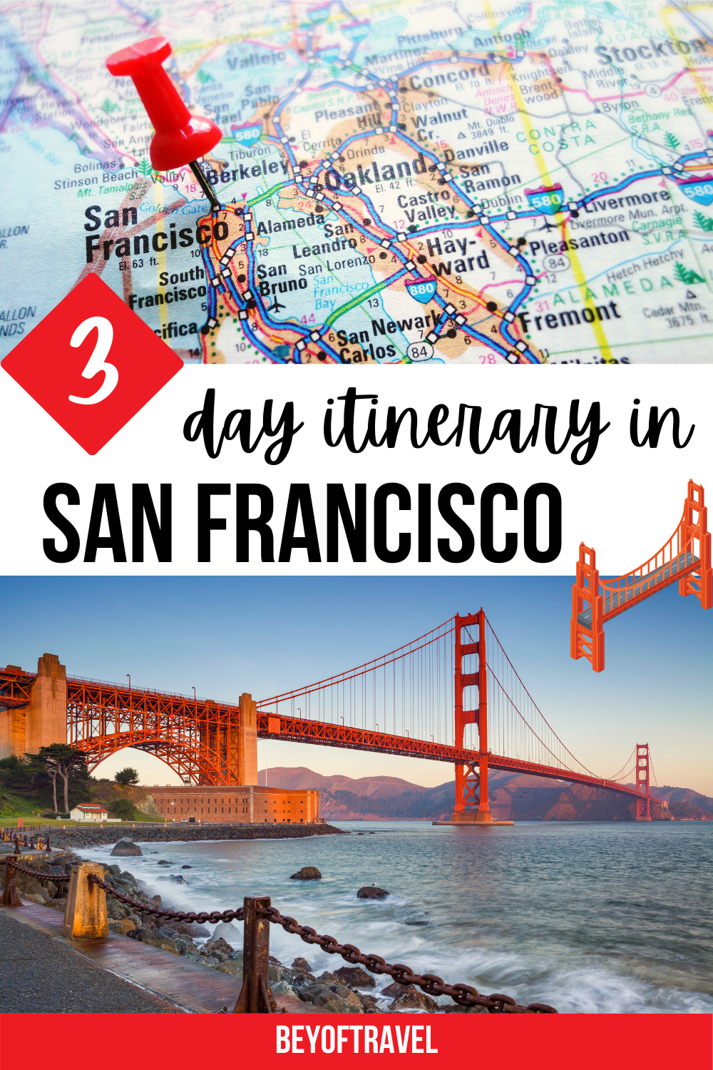 3 days in San Francisco itinerary