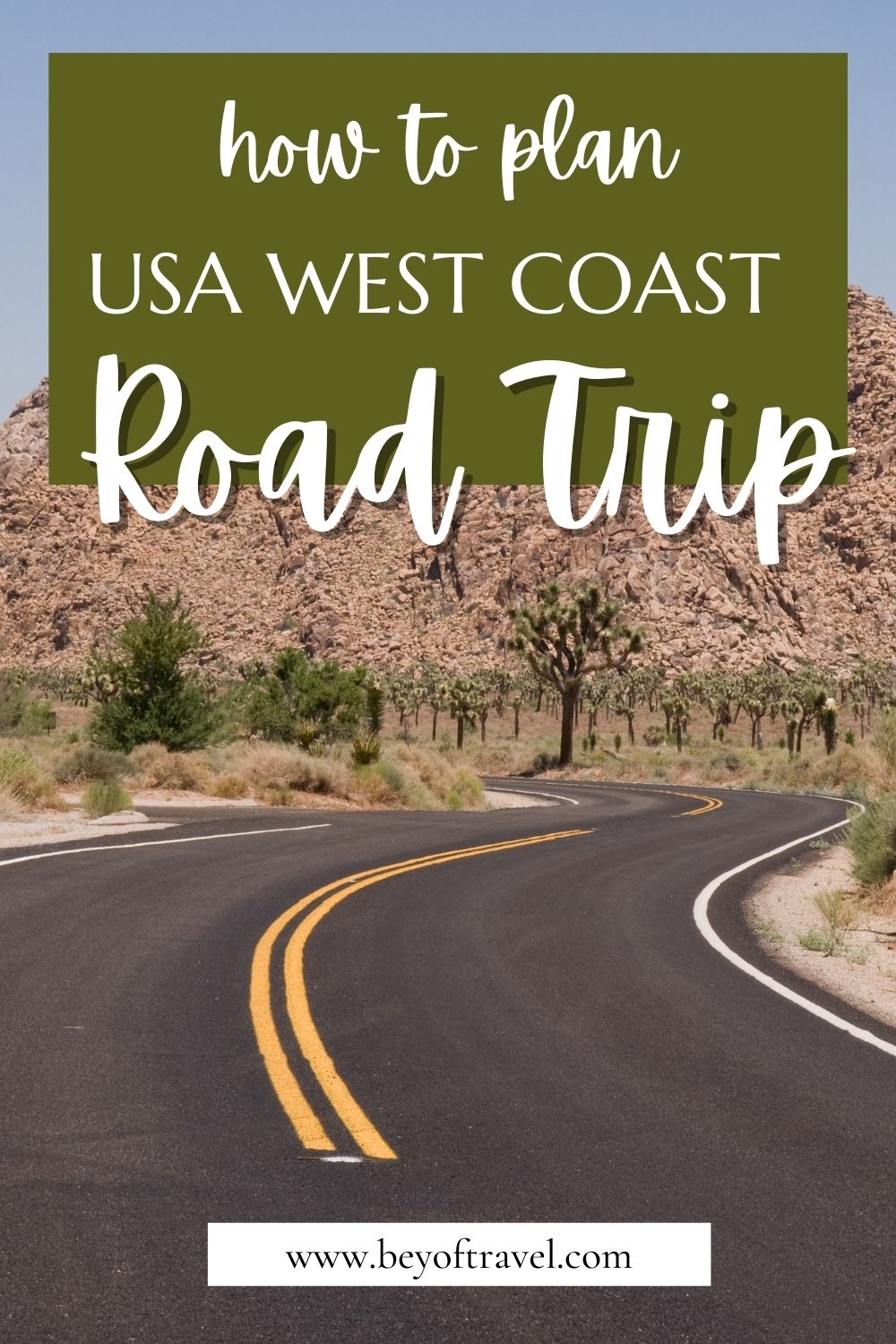 Road Trip Western USA