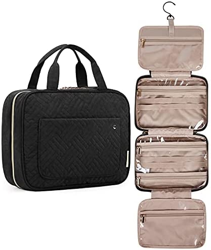 Useful travel gifts - BAGSMART Toiletry Bag Travel Bag with Hanging Hook