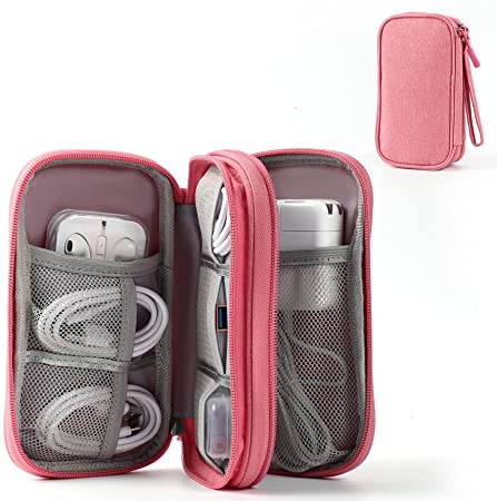 Useful travel gifts Electronic Organizer Pouch Bag, 3 Compartments Travel Cable Organizer