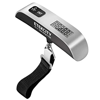 Useful travel gifts - Etekcity Luggage Scale, Digital Portable Handheld Suitcase Weight for Travel with Rubber Paint