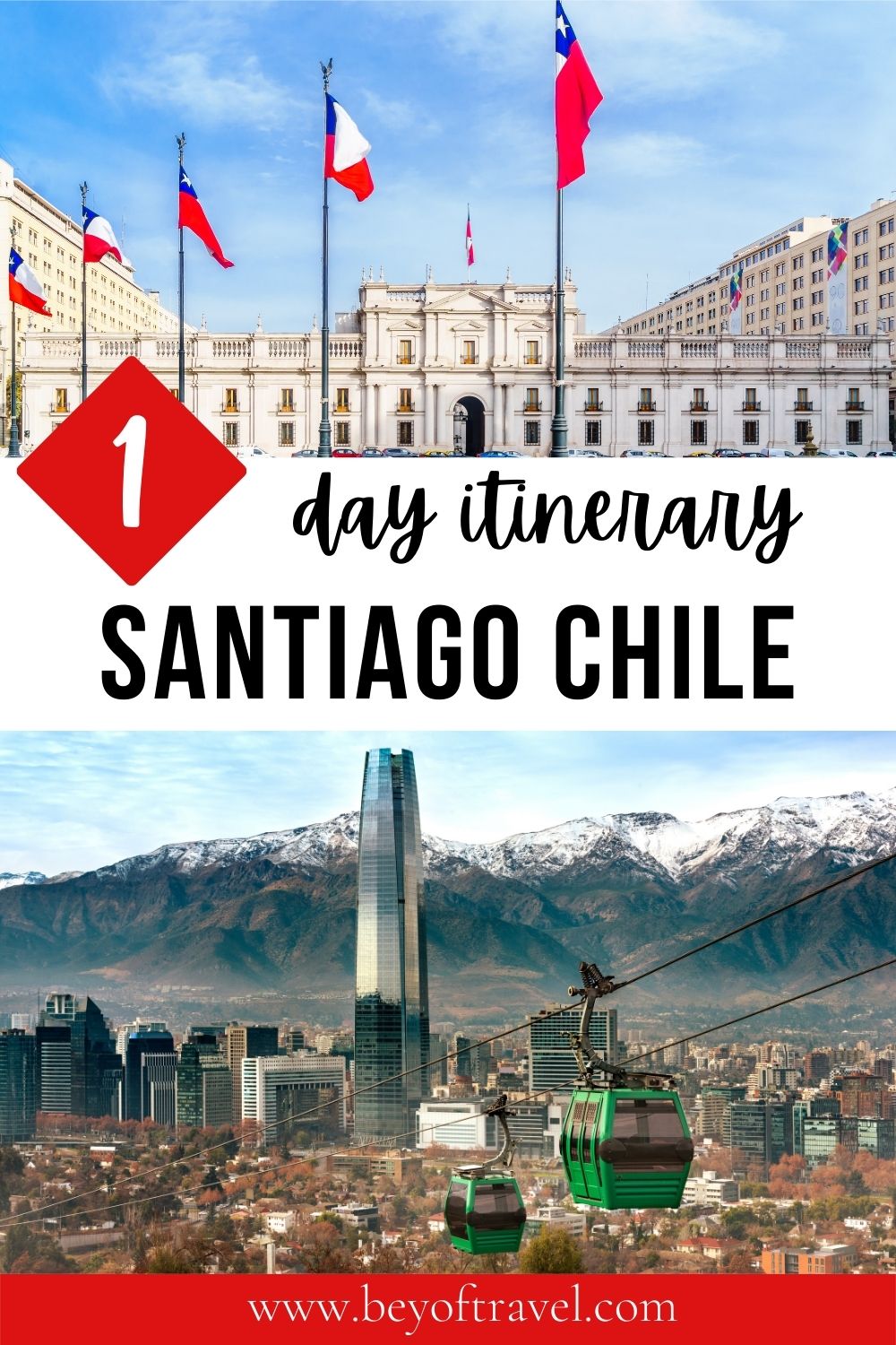 1 day in Santiago Chile