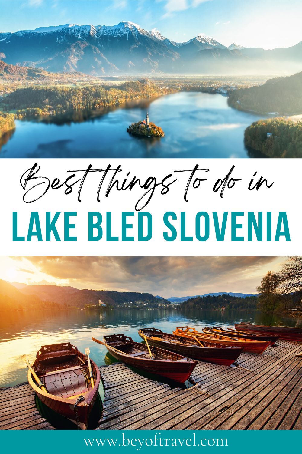 Lake Bled Activities
