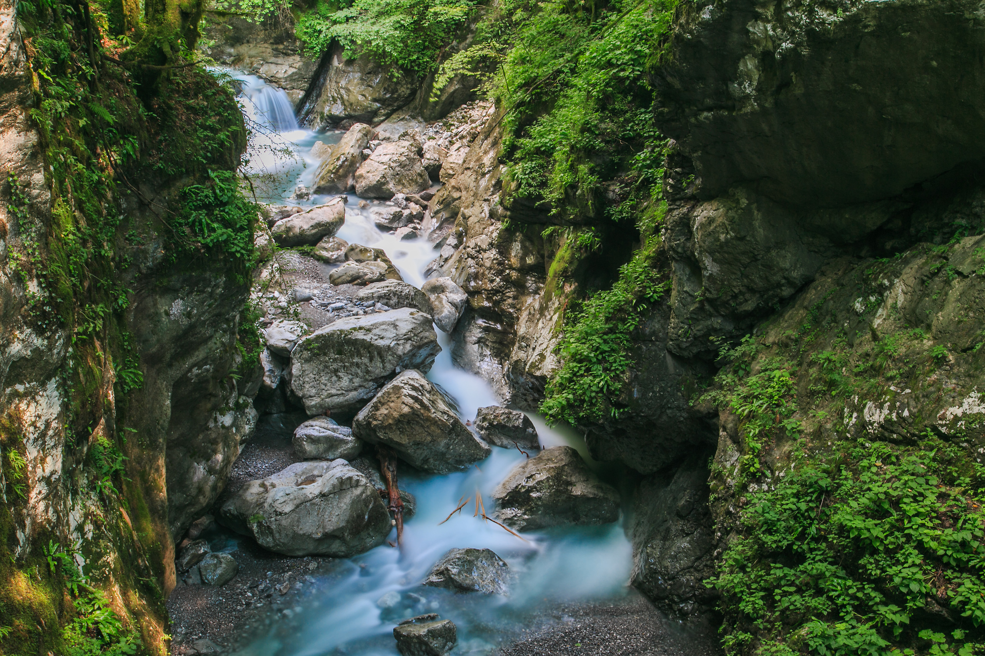 Slovenian road trip - tolmin gorges