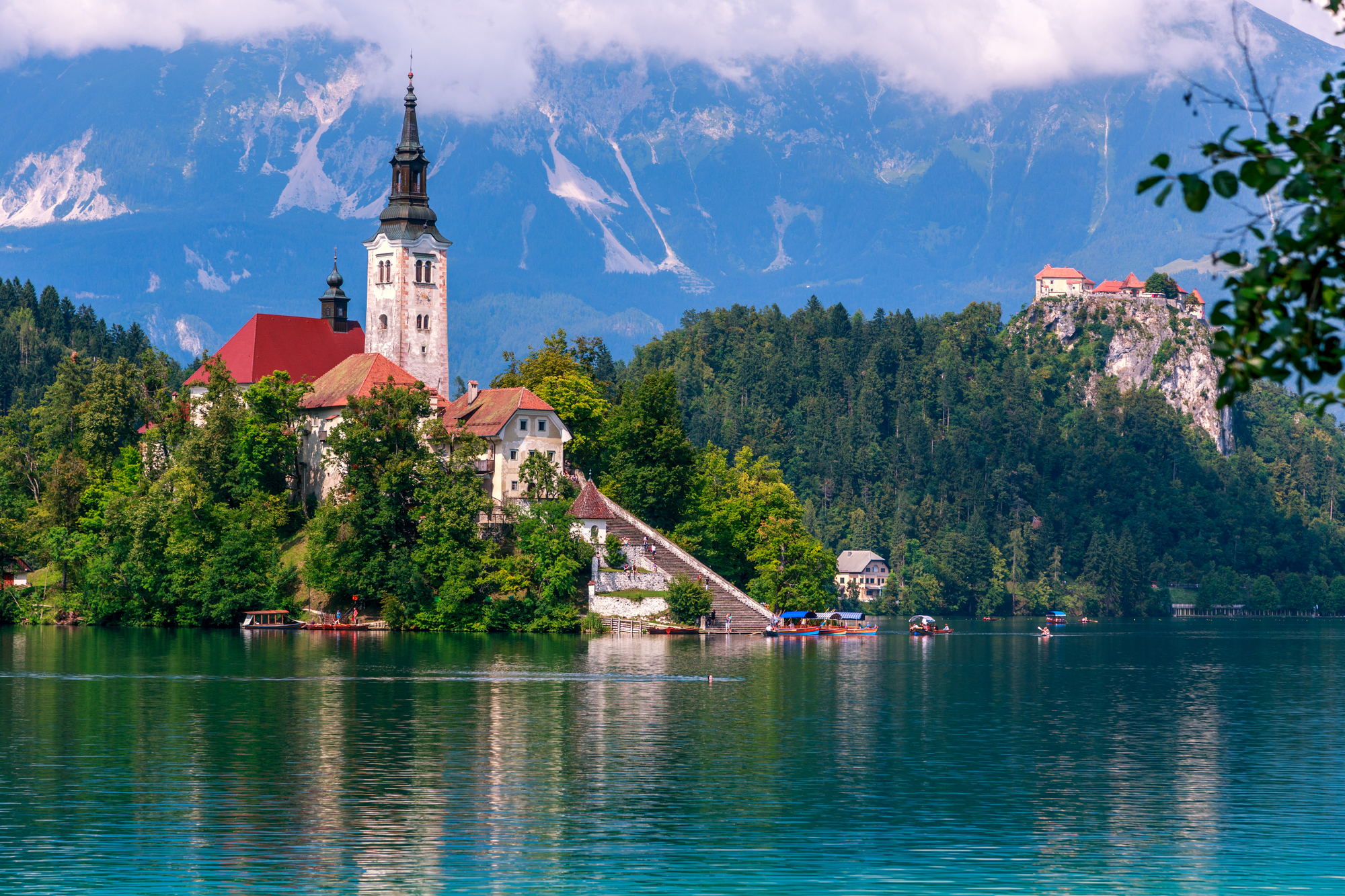 Slovenië Meer van Bled Slovenië Meer van Bled