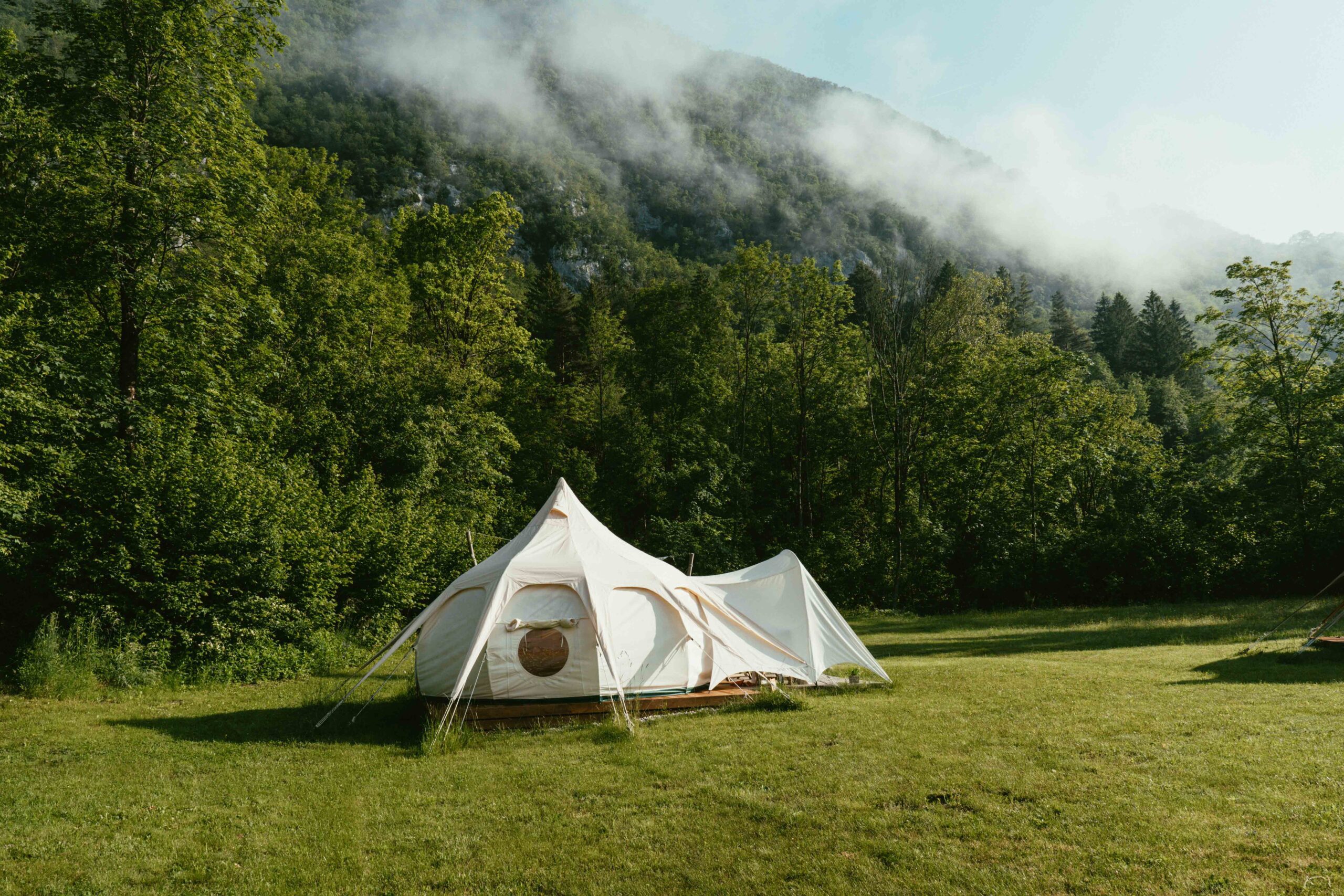 Slovenië road trip - camping Bovec