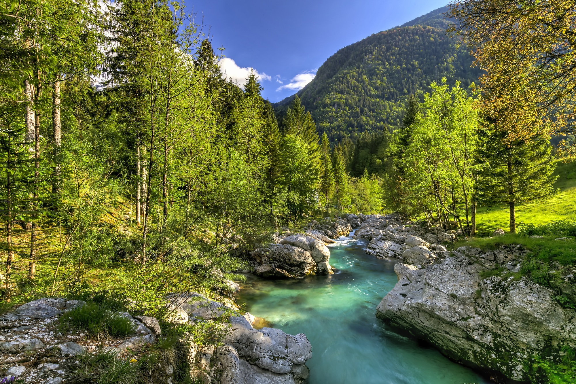 soca river - slovenian road trip