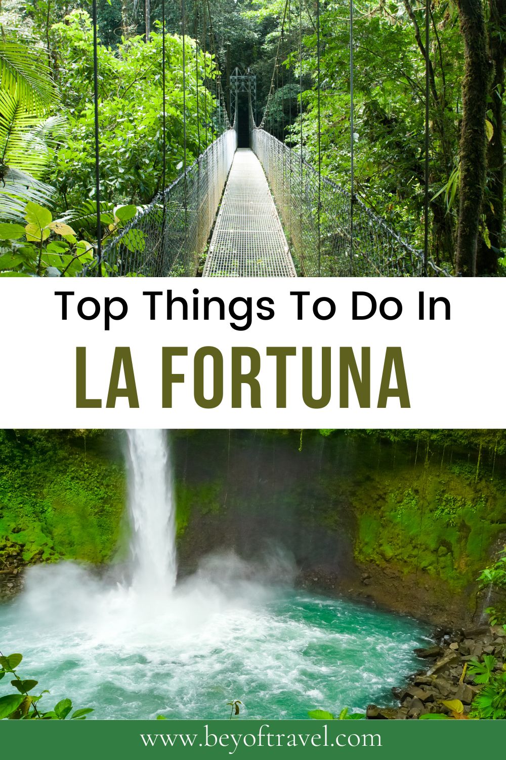 Things to do in La Fortuna in 3 days Itinerary & guide