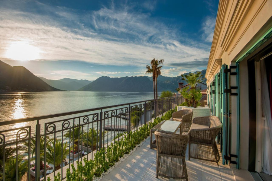 Best Kotor hotels - Hotel Forza Terra Best Kotor hotels - Hotel Forza Terra - view from the room
