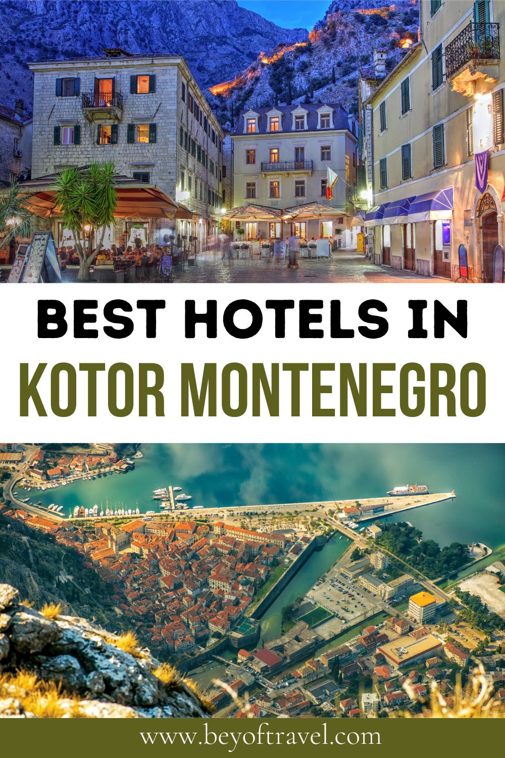 Best hotels in Kotor Montenegro